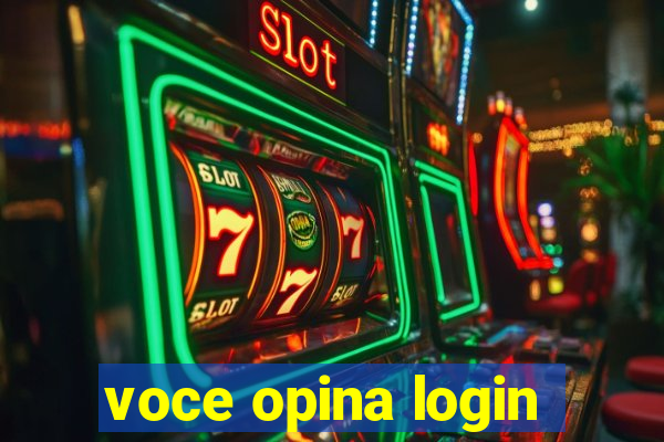 voce opina login